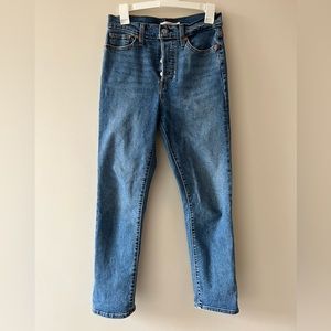 LEVIS jeans wedgie straight 26